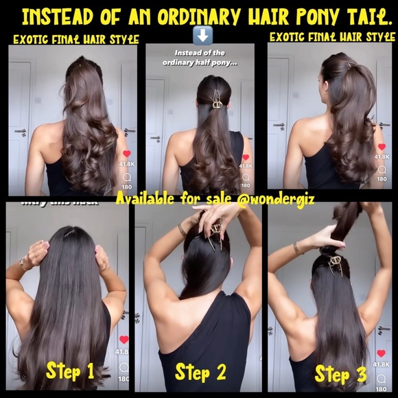 🆑 Super Sexy Hair Clip to Enhance your long hair looks!!! - Picture 5 of 7